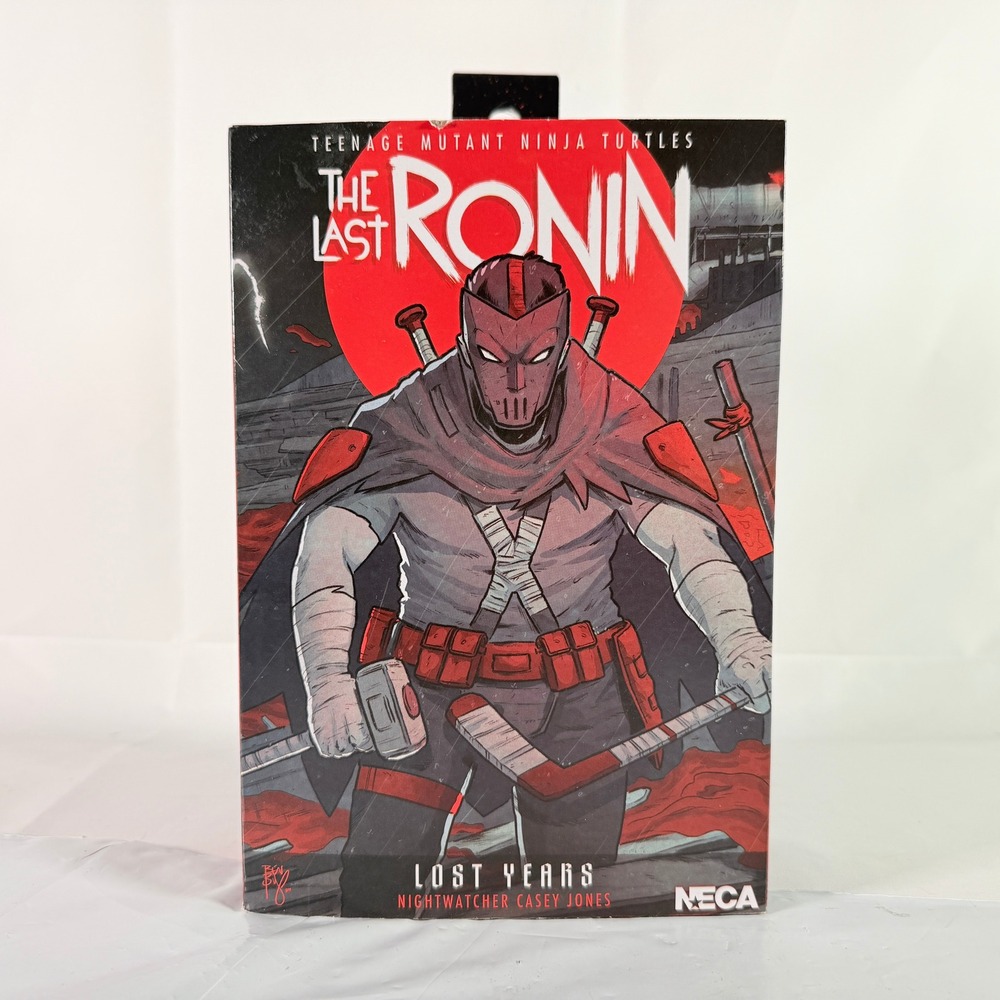 NECA TMNT The Last Ronin Lost Years Nightwatcher Casey Jones Figure